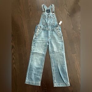 BNWT GAP Girls Classic Blue Denim Overalls